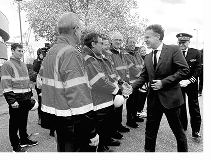 Christophe BECHU à Rouen chez Saipol