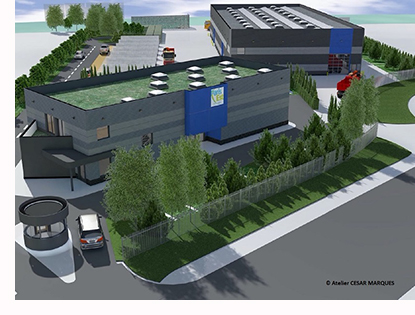 Nouvelle déchetterie du port de Bonneuil