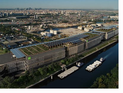 Vue de synthèse de Greendock