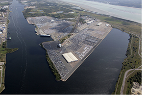 Terminal roulier du Havre