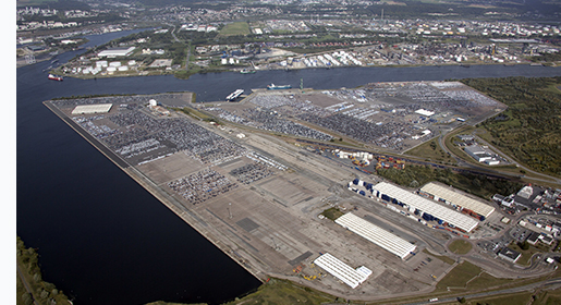 Terminal roulier du Havre