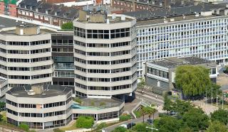 Vue aérienne de HAROPA - Port de Rouen